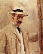 Max Liebermann Self-Portrait oil